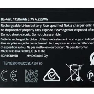 باتری اصلی گوشی نوکیا Nokia 225 4G مدل BL-4WL
