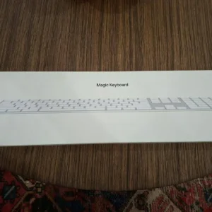 کیبورد بی سیم اپل مدل Magic Keyboard با تاچ آیدی استوک