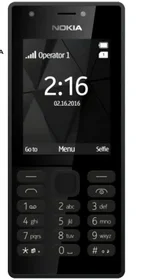 فروش ویژه گوشی نوکیا 216 دو سیم‌کارت همراه باتری اضافه و رم 16GB | حافظه 16MB | گارانتی 18 ماهه