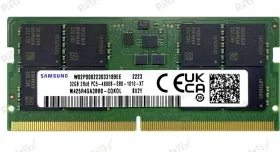 رم کامپیوتر سامسونگ ۳۲ گیگابایت DDR5 فرکانس ۴۸۰۰ مگاهرتز کارکرده