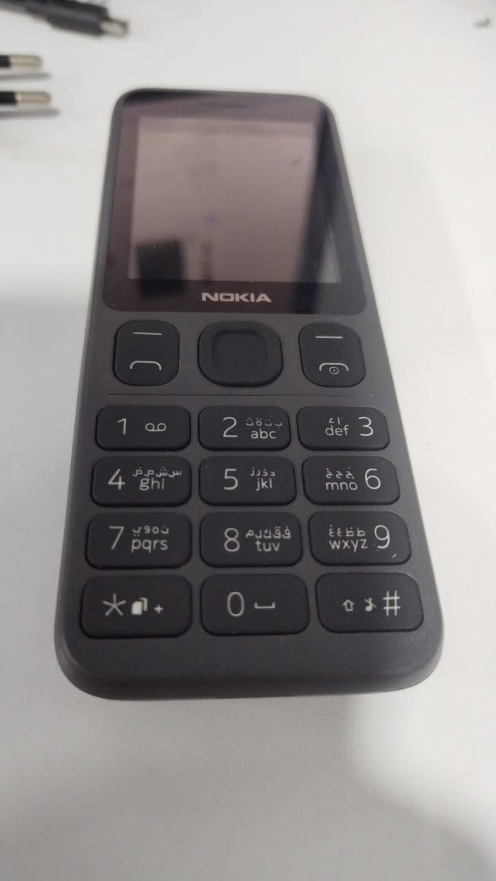 گوشی نوکیا 125 با باتری کارکرده | حافظه 4MB رم 4MB | صفحهنمایش 2.4 اینچ | باتری 1020mAh