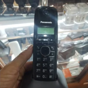 تلفن بی‌سیم پاناسونیک مدل KX-TG1611 استوک دبی بدون کارتن لوازم نو